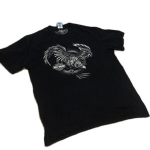 Harley-davidson Men's Black T-shirt